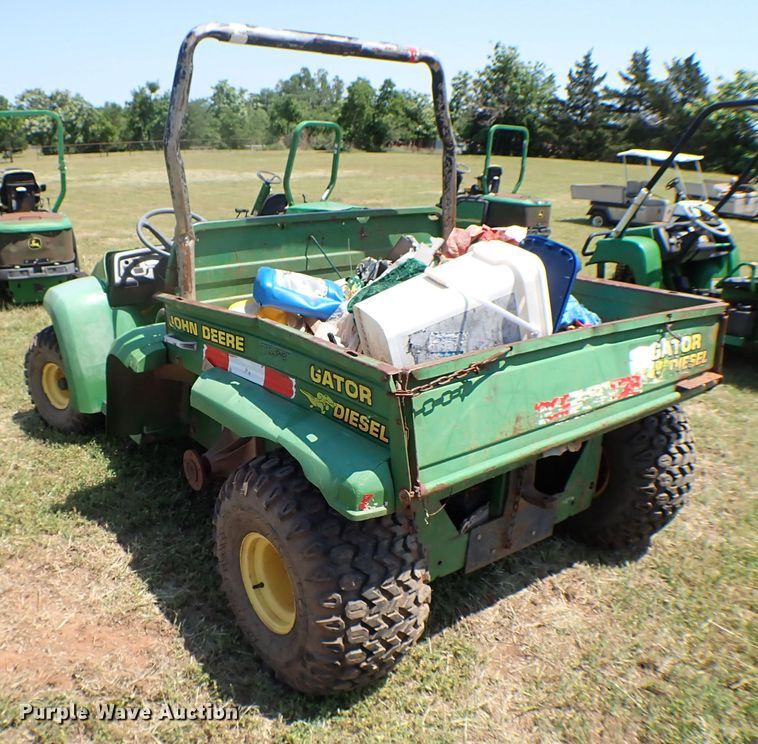 image for item KQ9702 1998 John Deere Gator  utility vehicle