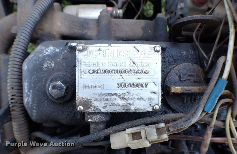 image for item KQ9702 1998 John Deere Gator  utility vehicle