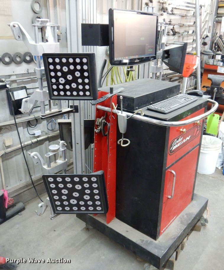 image for item KW9446 John Bean Visualiner  Computer wheel alignment machine