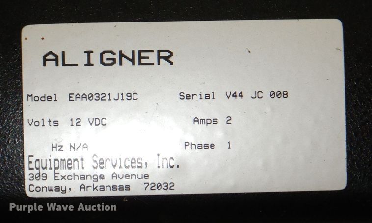 image for item KW9446 John Bean Visualiner  Computer wheel alignment machine