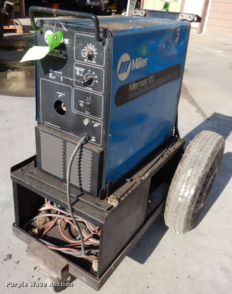 image for item KW9447 Miller Millermatic 120  welder