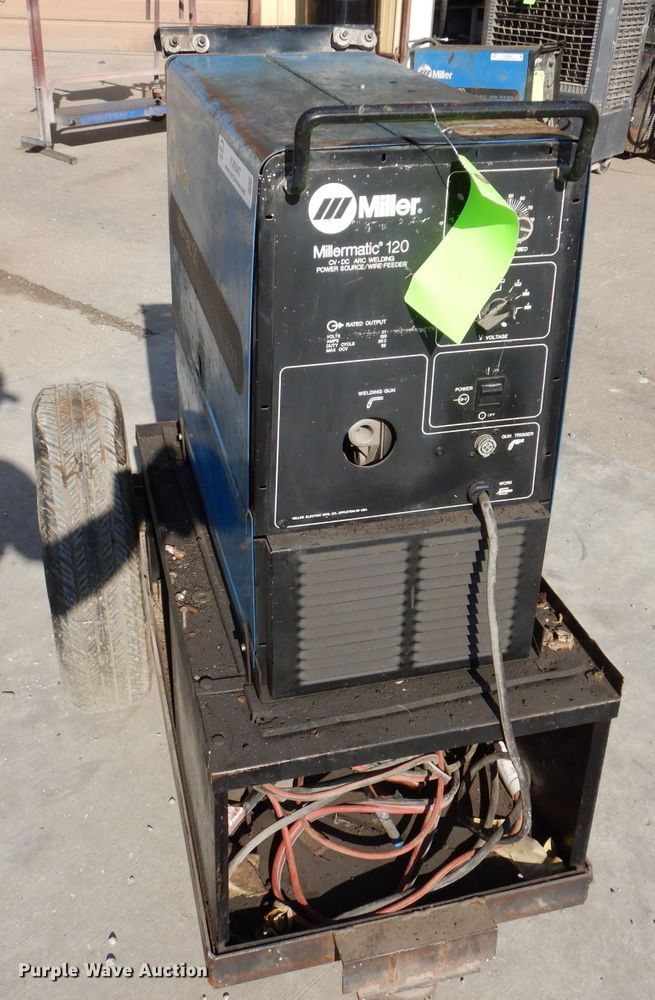image for item KW9447 Miller Millermatic 120  welder