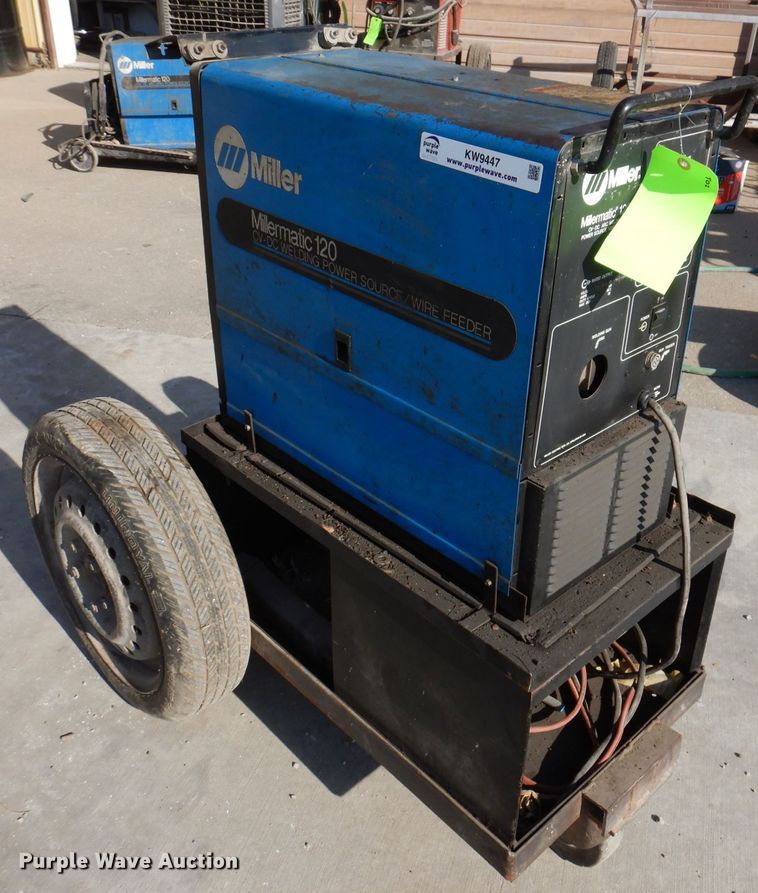 image for item KW9447 Miller Millermatic 120  welder