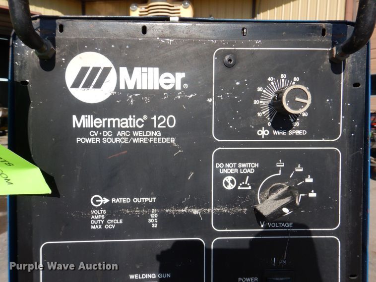 image for item KW9447 Miller Millermatic 120  welder