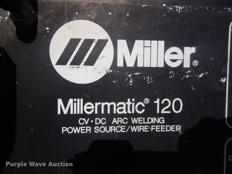 image for item KW9447 Miller Millermatic 120  welder