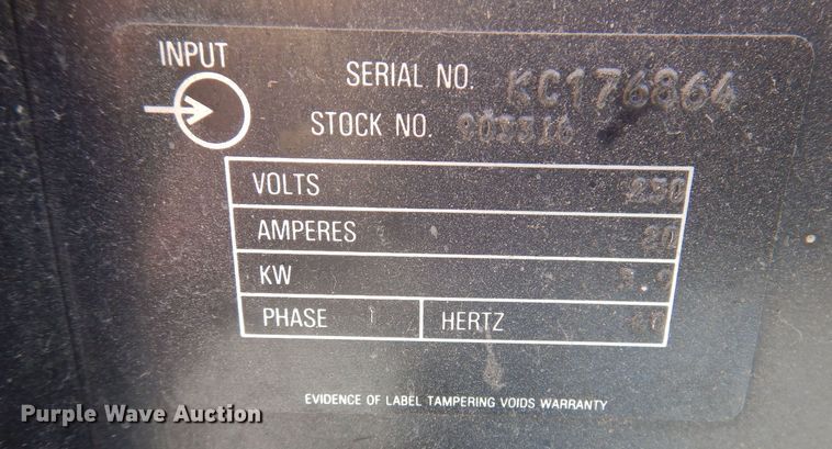 image for item KW9447 Miller Millermatic 120  welder