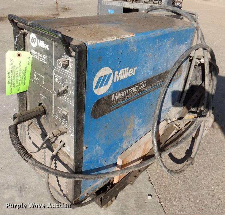 image for item KW9449 Miller Millermatic 120  welder/generator