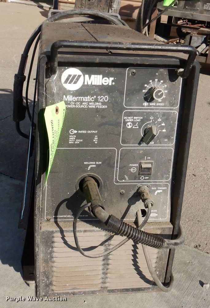 image for item KW9449 Miller Millermatic 120  welder/generator