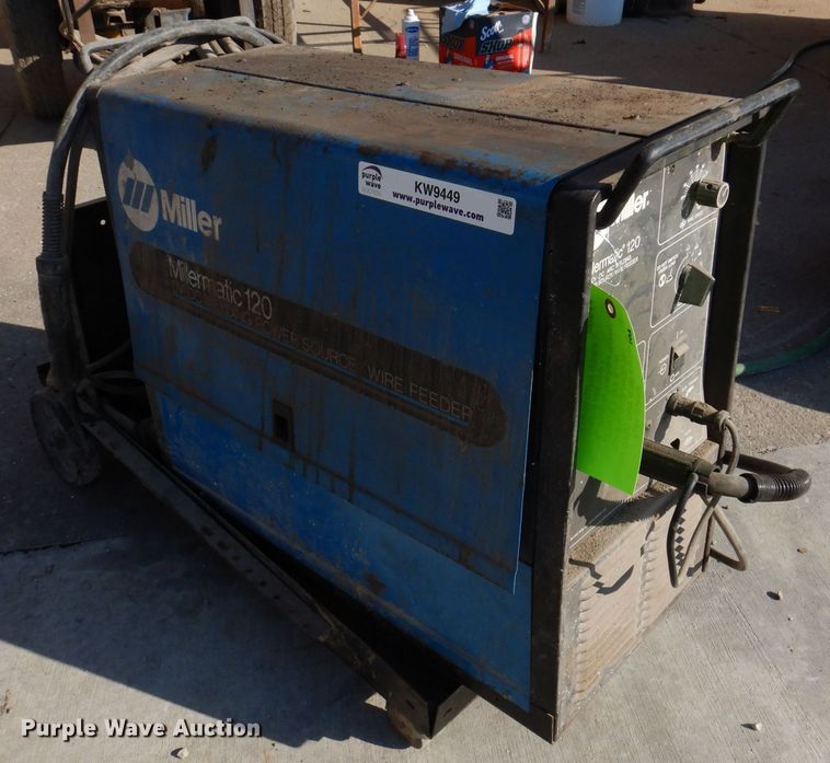 image for item KW9449 Miller Millermatic 120  welder/generator