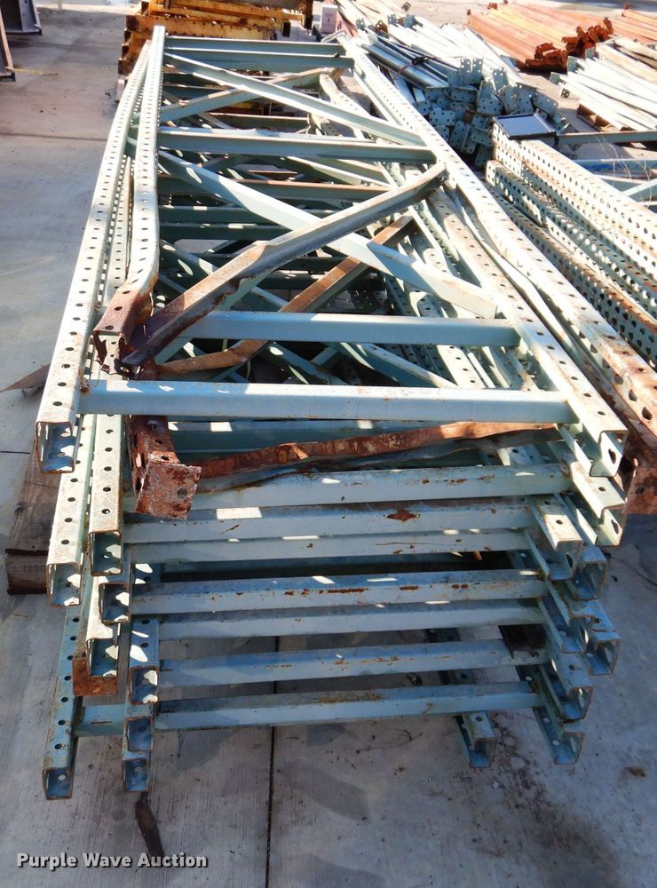 image for item KW9460 (12) 30" x 10' pallet racking uprights