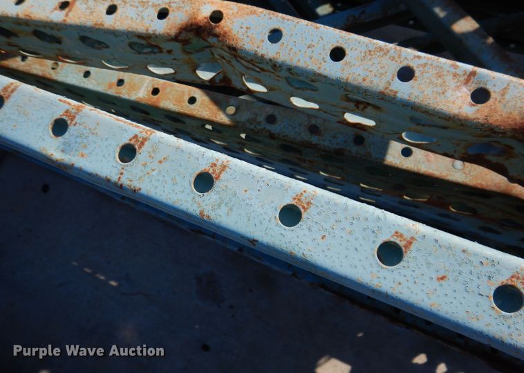 image for item KW9460 (12) 30" x 10' pallet racking uprights