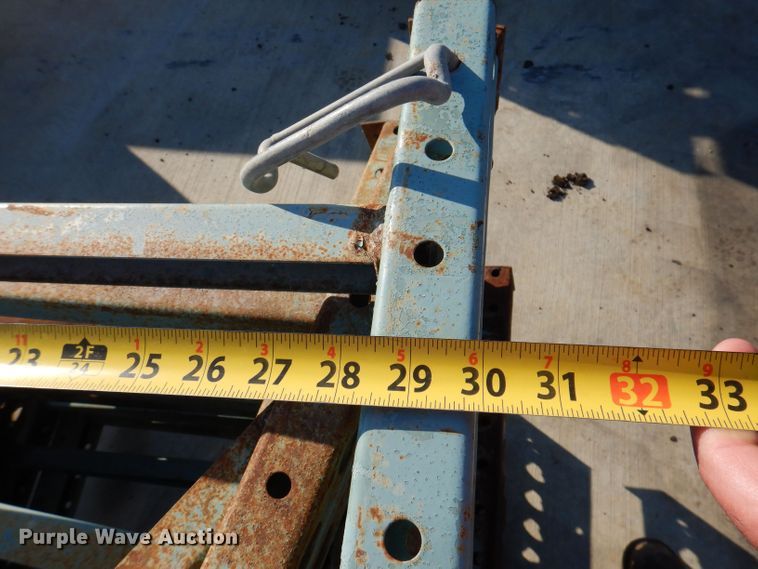 image for item KW9460 (12) 30" x 10' pallet racking uprights