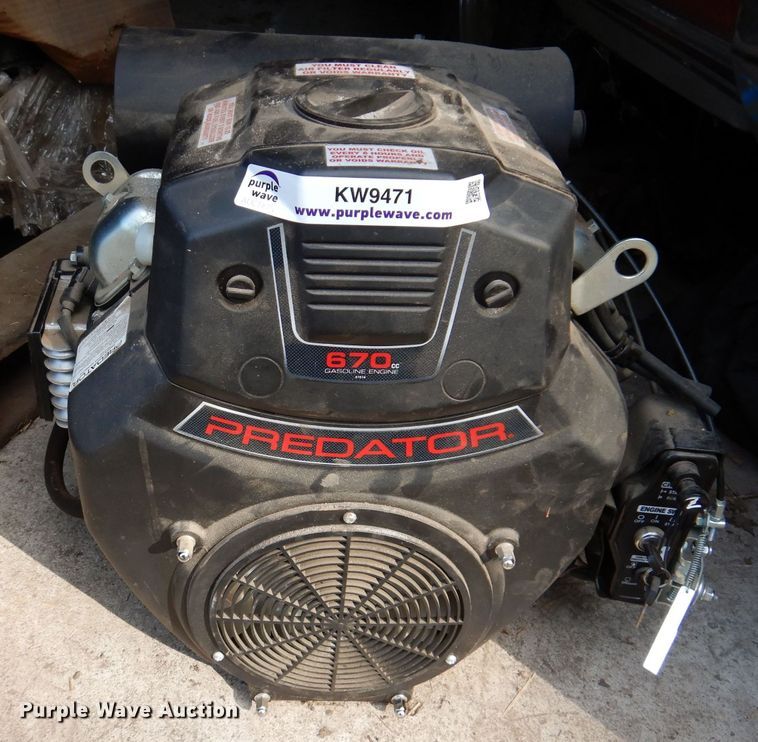 image for item KW9471 2022 Predator  engine