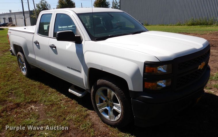image for item KW9508 2014 Chevrolet Silverado 1500  Double Cab pickup truck