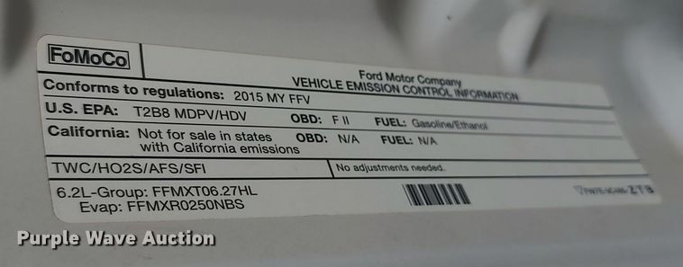 image for item LK9873 2015 Ford F250 Super Duty  Crew Cab pickup truck