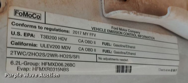 image for item LK9874 2017 Ford F250  Super Duty  Crew Cab pickup truck