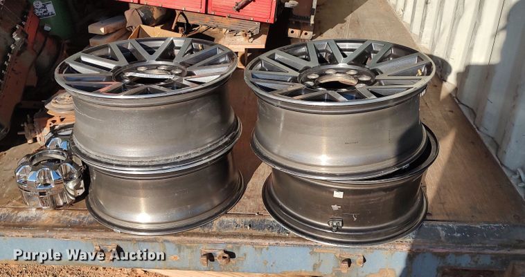 image for item LK9877 (4) Ford 20" wheels