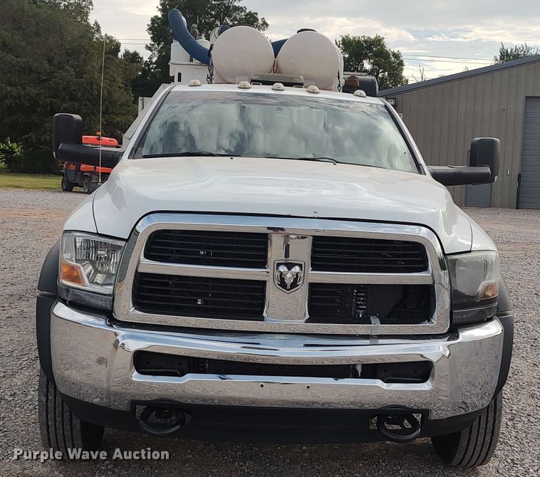 image for item LK9891 2012 Dodge Ram 5500HD  vacuum truck