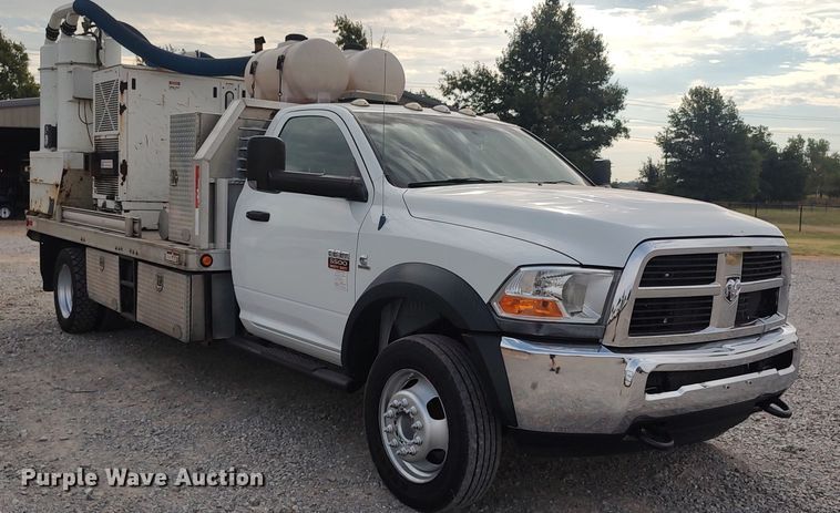 image for item LK9891 2012 Dodge Ram 5500HD  vacuum truck
