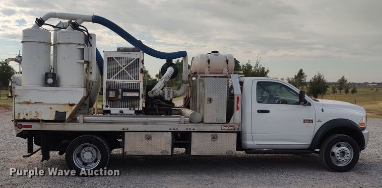 image for item LK9891 2012 Dodge Ram 5500HD  vacuum truck