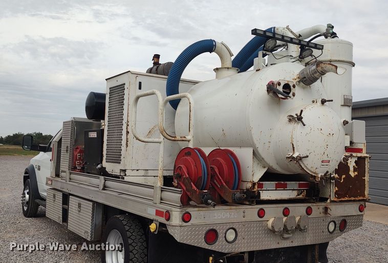 image for item LK9891 2012 Dodge Ram 5500HD  vacuum truck