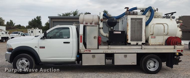 image for item LK9891 2012 Dodge Ram 5500HD  vacuum truck