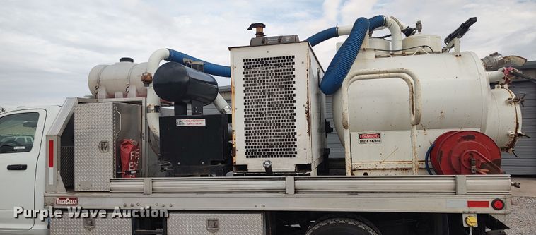 image for item LK9891 2012 Dodge Ram 5500HD  vacuum truck