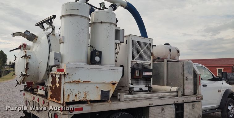 image for item LK9891 2012 Dodge Ram 5500HD  vacuum truck