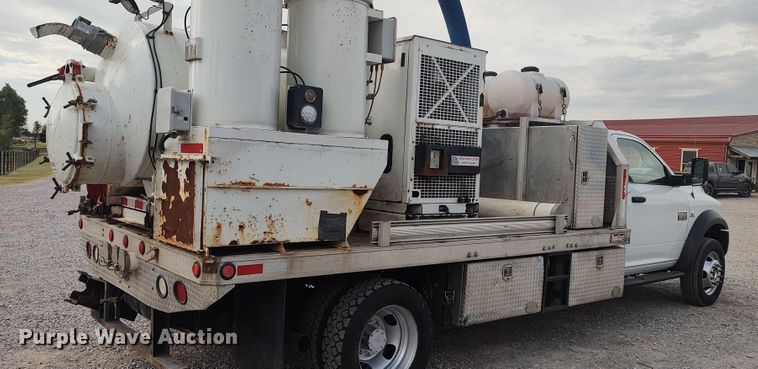 image for item LK9891 2012 Dodge Ram 5500HD  vacuum truck