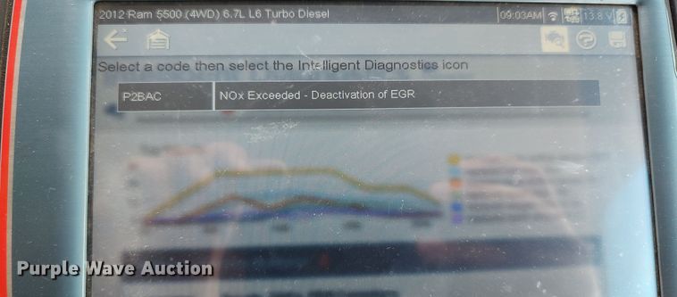 image for item LK9891 2012 Dodge Ram 5500HD  vacuum truck