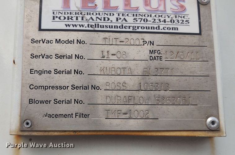 image for item LK9891 2012 Dodge Ram 5500HD  vacuum truck