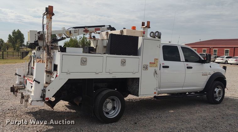 image for item LK9892 2015 Dodge Ram 5500HD  utility / service truck