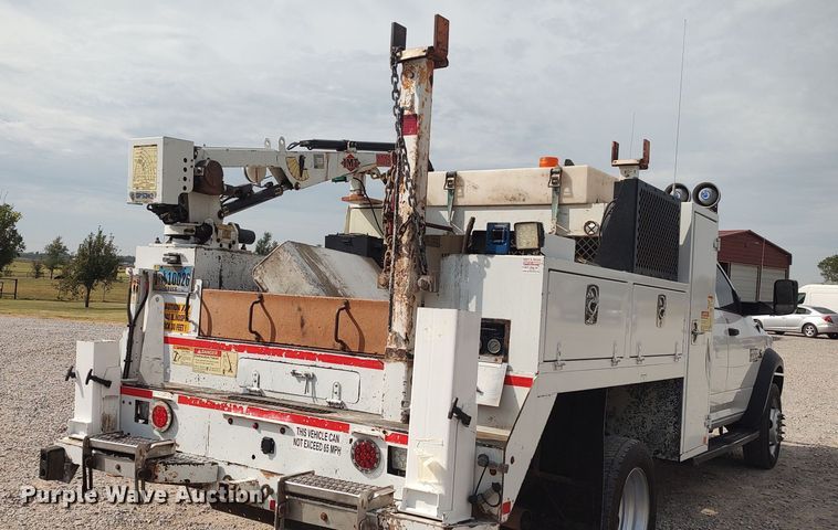 image for item LK9892 2015 Dodge Ram 5500HD  utility / service truck