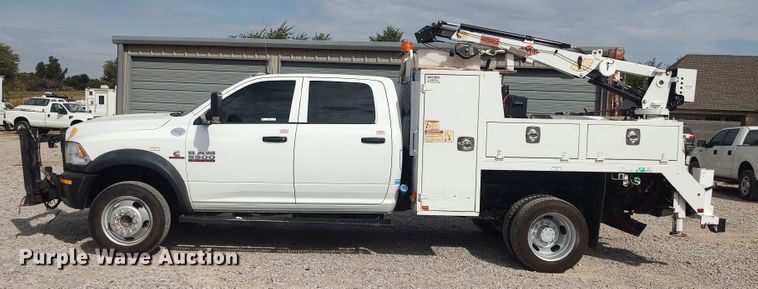 image for item LK9892 2015 Dodge Ram 5500HD  utility / service truck