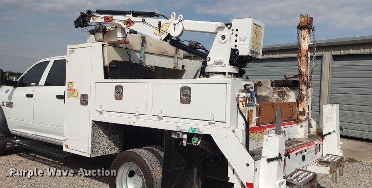 image for item LK9892 2015 Dodge Ram 5500HD  utility / service truck