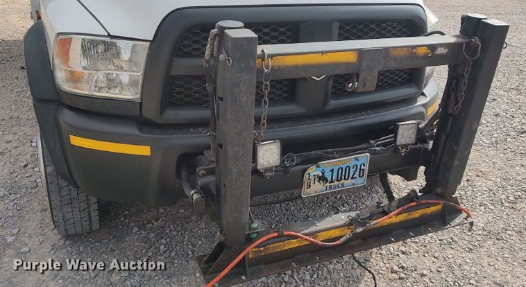 image for item LK9892 2015 Dodge Ram 5500HD  utility / service truck