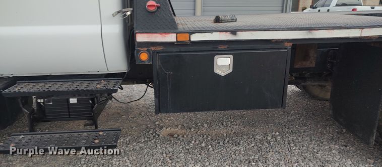 image for item LK9893 2011 Ford F650 Super Duty  flatbed truck