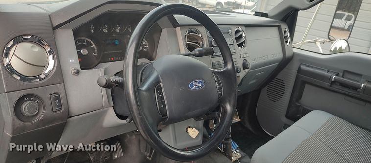 image for item LK9893 2011 Ford F650 Super Duty  flatbed truck