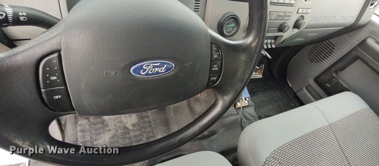 image for item LK9893 2011 Ford F650 Super Duty  flatbed truck