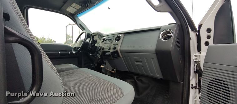 image for item LK9893 2011 Ford F650 Super Duty  flatbed truck