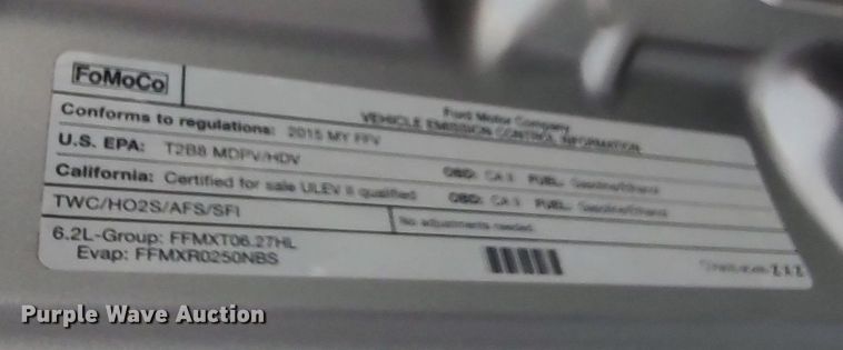 image for item LK9895 2015 Ford F250 Super Duty  SuperCab pickup truck