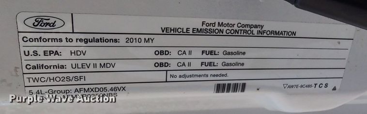 image for item LK9896 2010 Ford F250 Super Duty  pickup truck