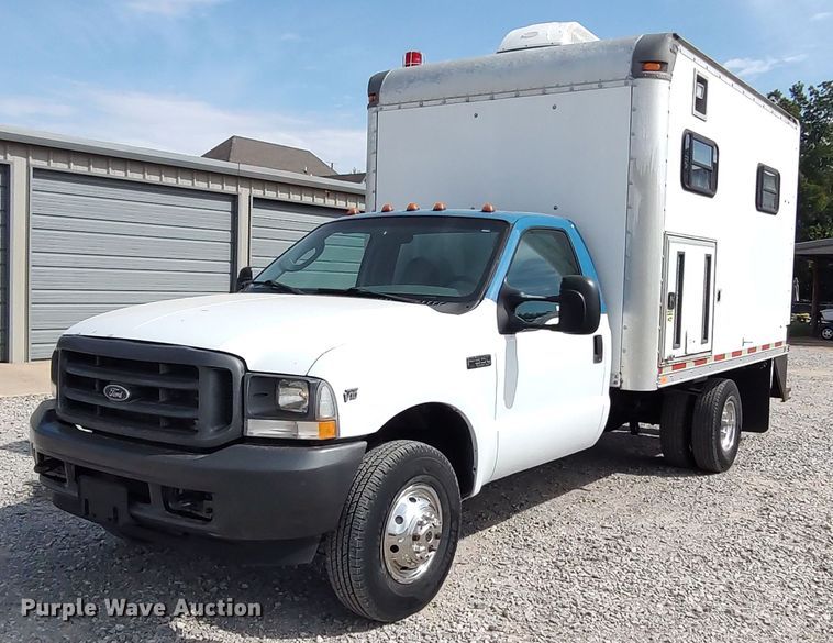 image for item LK9897 2003 Ford F350 Super Duty  fiber optic splicing truck