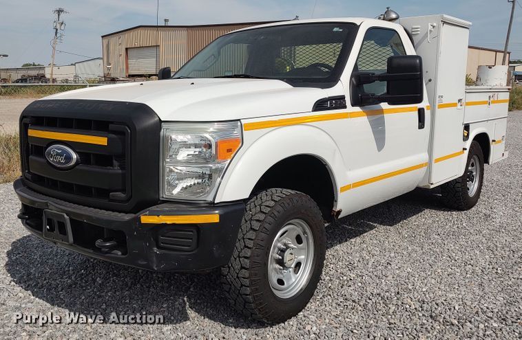 image for item LK9903 2011 Ford F250  Super Duty  utility bed pickup truck