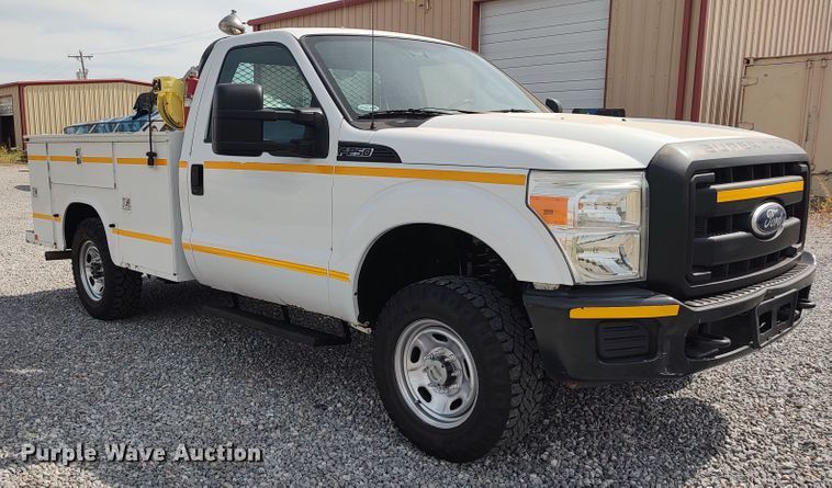 image for item LK9903 2011 Ford F250  Super Duty  utility bed pickup truck