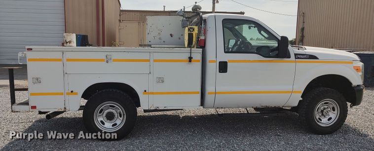 image for item LK9903 2011 Ford F250  Super Duty  utility bed pickup truck