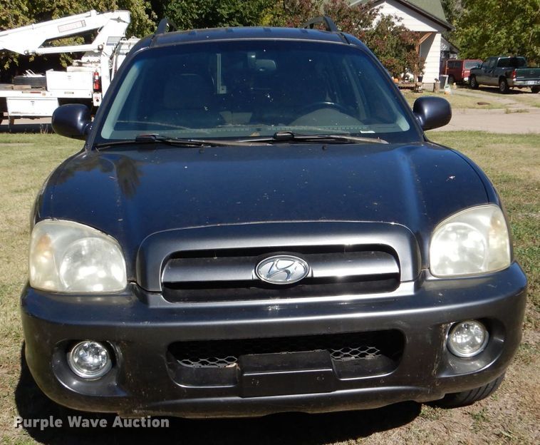 image for item LU9656 2005 Hyundai Santa Fe  SUV