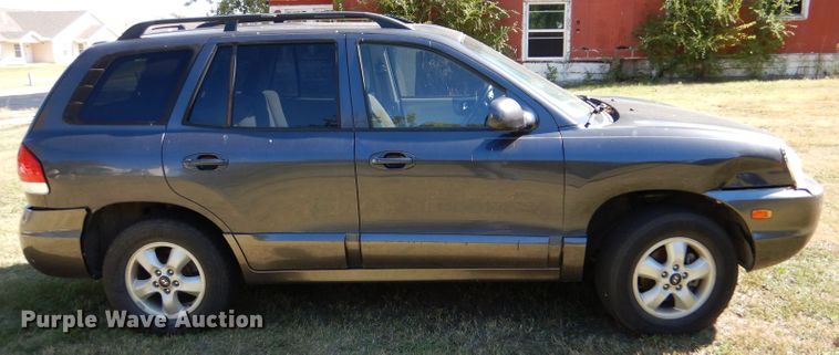 image for item LU9656 2005 Hyundai Santa Fe  SUV