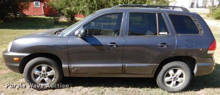 image for item LU9656 2005 Hyundai Santa Fe  SUV