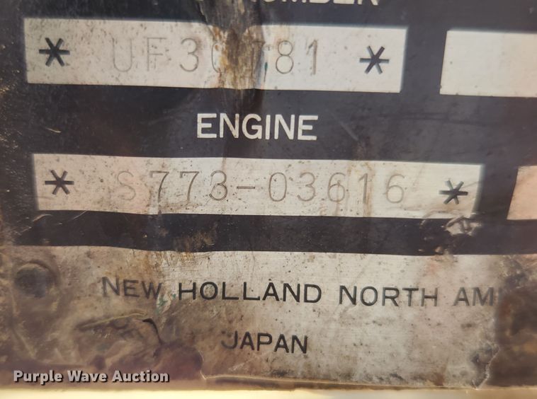 image for item MK9381 1999 New Holland TC21D  MFWD tractor